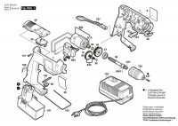 Bosch 0 601 938 5A3 GBM 12 VES-2 Cordless Drill 12 V / GB Spare Parts GBM12VES-2